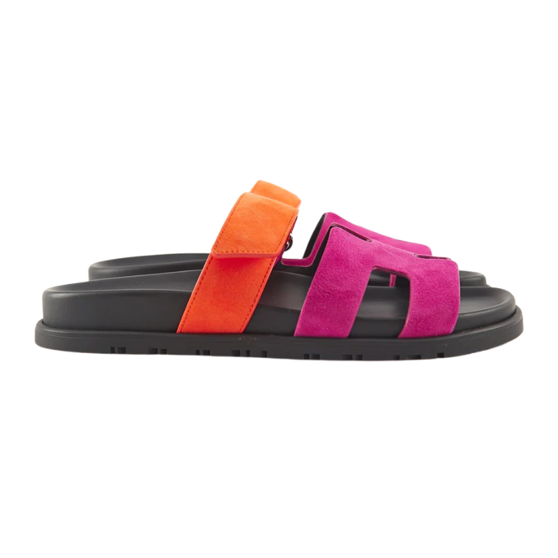 Hermes Chypre Sandal Rose Chapas / Orange Synthétique - Image 4