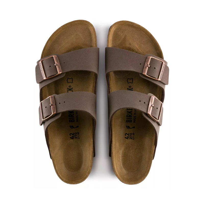 Birkenstock Arizona Birkibuc - Mocha - Image 4