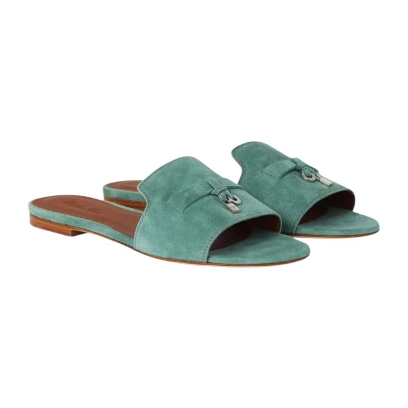 Loropiana Summer Charms Sandal Suede Goatskin Camu Fruit - Image 2